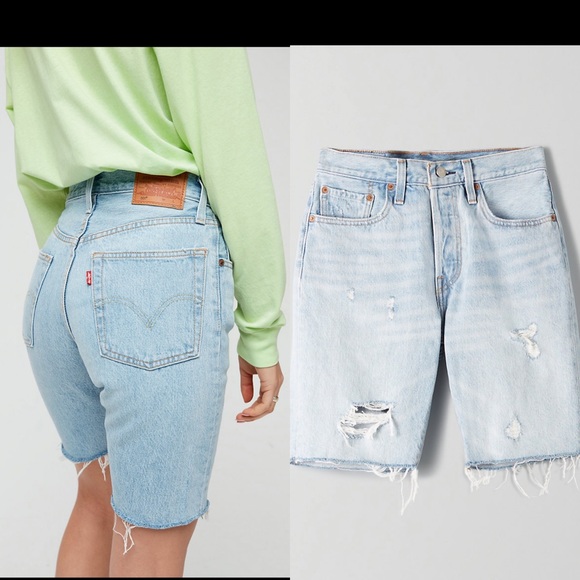 Aritzia X Levi’s 501 Bermuda shorts - Picture 4 of 8